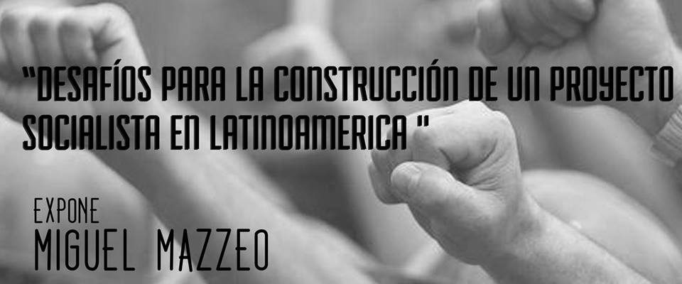 Miguel Mazzeo, autor de «Introducción al poder popular. ‘El sueño de una cosa'», en Chile