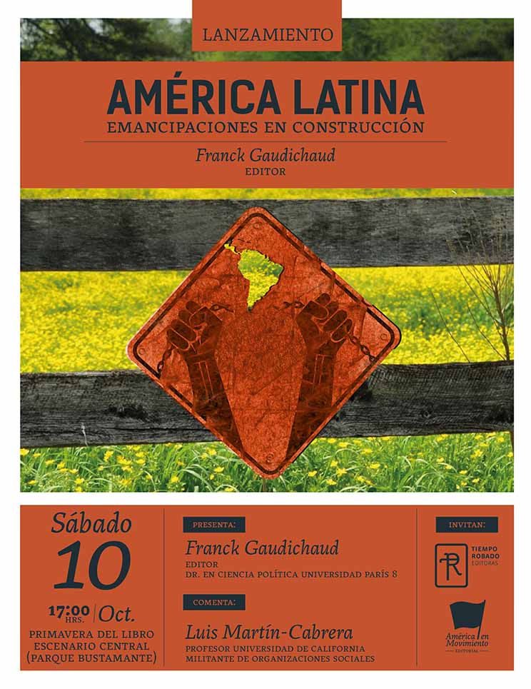 Próximo lanzamiento: América Latina. Emancipaciones en construcción. Franck Gaudichaud (editor)