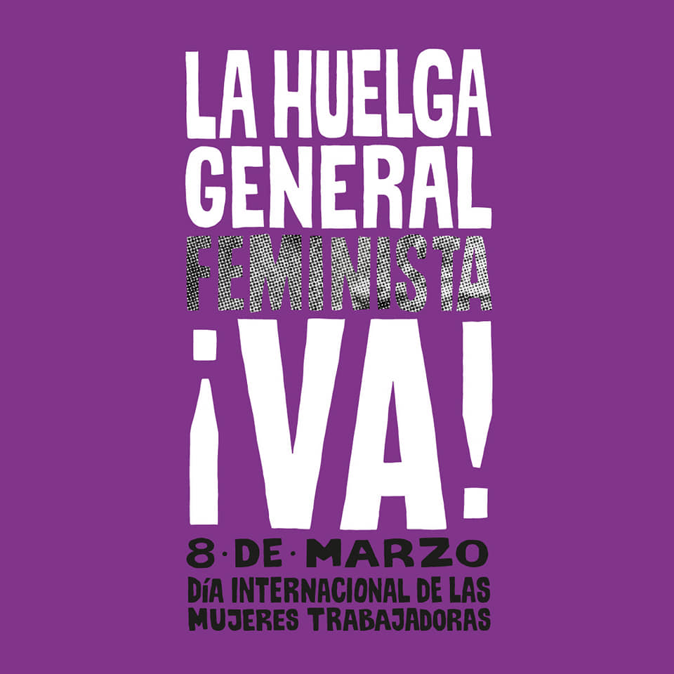 Tiempo Robado editoras se suma a «Caminemos juntas hacia la huelga» del 8M